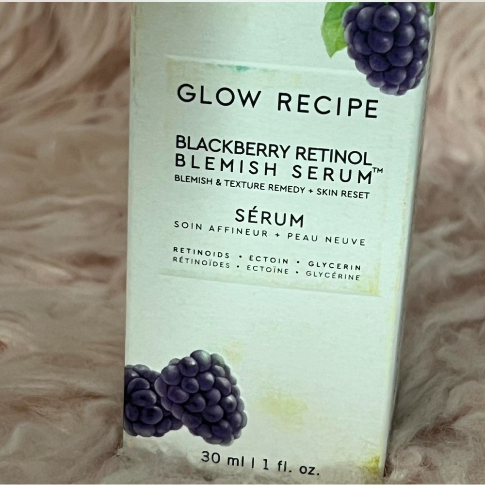 Glow Recipe Blackberry Retinol Blemish Serum - Cream